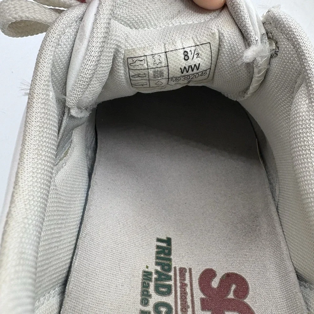 SAS Shoes Womens Size 8.5 WW Free Time‎ Tripad Comfort Sneakers White Leather